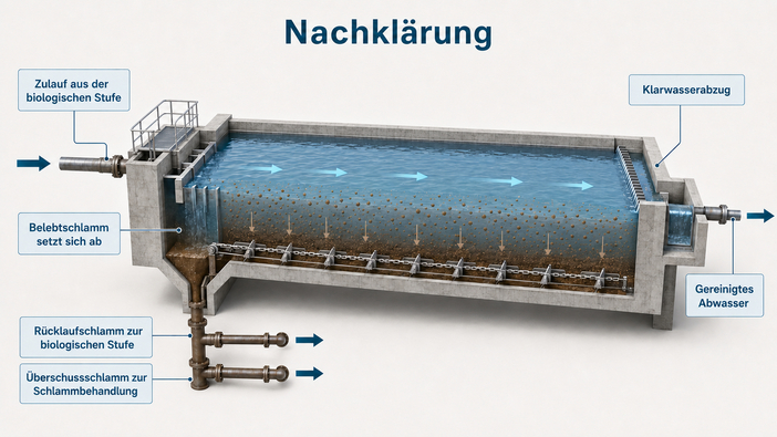 5 Nachklärung